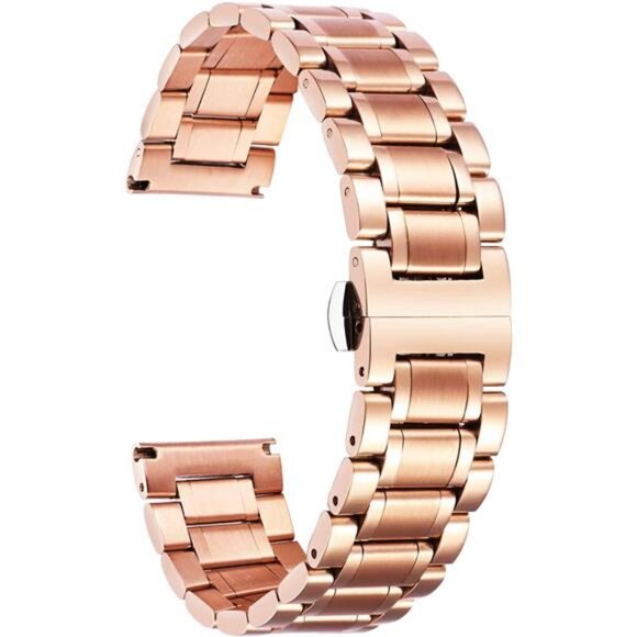 Stainless Steel Watch Bands Quick Release 12mm-24mm Universal Metal